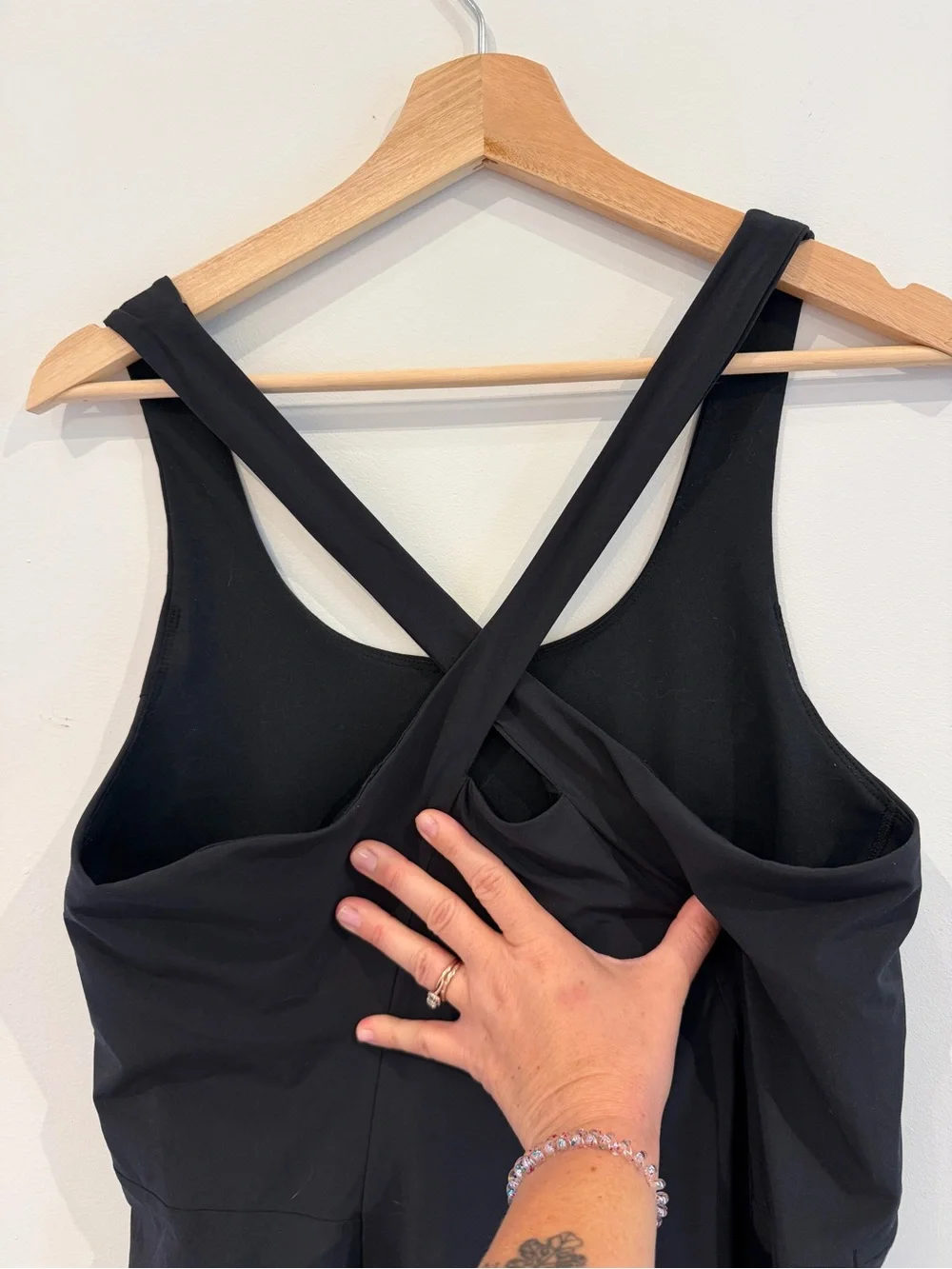 REI Active Pursuits Athletic Dress with built-in shorts and pockets